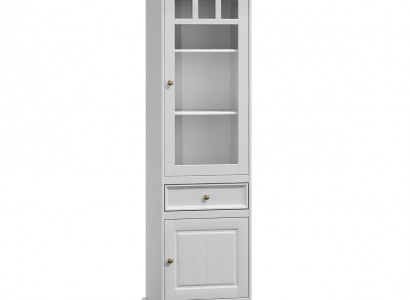 Armoire Commode Vitrine Mobilier de style colonial Buffet Buffet Vitrine Bois neuf